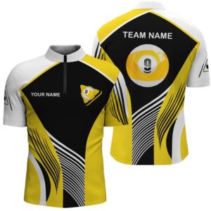 Customized 9 Ball Pool Billiards Jersey Shirts&hellip;