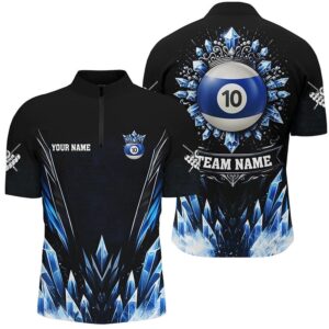 Customized Blue Icy Funny 10 Ball Pool&hellip;