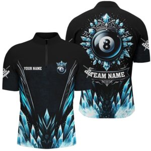 Customized Blue Icy Funny 8 Ball Pool&hellip;