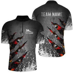 Customized Paint White 8 Ball Fire Billiard&hellip;