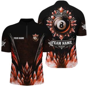 Customized Red Icy Funny 8 Ball Pool&hellip;