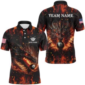 Dragon 8 Ball Pool Fire Flame Polo&hellip;