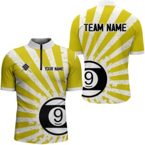 Funny Grunge Billiard 9 Ball Jersey &&hellip;