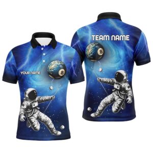 Galaxy Astronaut 8 Ball Pool Billiard Shirts,&hellip;