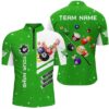 Green 3D 8 Ball Pool & Cue Fire Jersey Shirt Custom Billiard Apparel, Personalized Billiard Team Jersey Shirt Green 3D 8 Ball Pool & Cue Fire Jersey Shirt Custom Billiard Apparel, Personalized Billiard Team Jersey Shirt