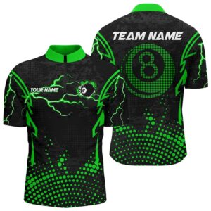 Green 8 Ball Point 3D Billiard Jersey&hellip;