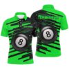 Green 8 Ball Pool Fire And Claw Hand Custom Billiard Shirts, Billiard Pool Polo, Personalized Billiard Polo Shirt Green 8 Ball Pool Fire And Claw Hand Custom Billiard Shirts, Billiard Pool Polo, Personalized Billiard Polo Shirt