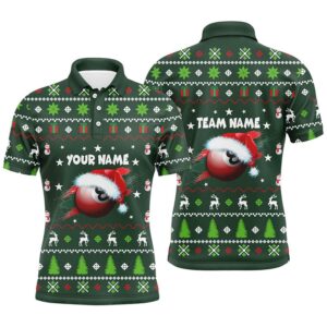 Green Red Christmas 8 Ball Christmas Billiards&hellip;