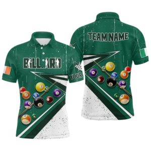 Green White 3D Billiard Balls Luckiest Polo&hellip;