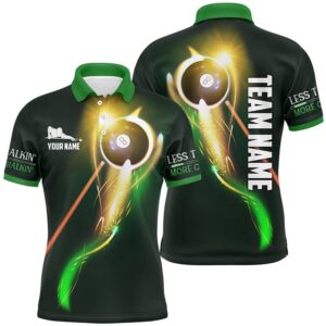 Less Talkin’ More Chalkin’ Billiard 3D Polo&hellip;