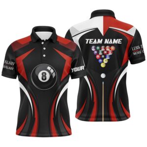 Less Talkin More Chalkin Billiard Balls Red&hellip;