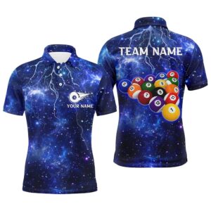 Nany Lightning Thunder 3D Billiard Polo Shirts&hellip;