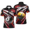 Personalized Billiard Ball 9 Skull Pattern Polo Shirts Custom Team Name 9 Ball Pool Polo, Personalized Billiard Polo Shirt Personalized Billiard Ball 9 Skull Pattern Polo Shirts Custom Team Name 9 Ball Pool Polo, Personalized Billiard Polo Shirt