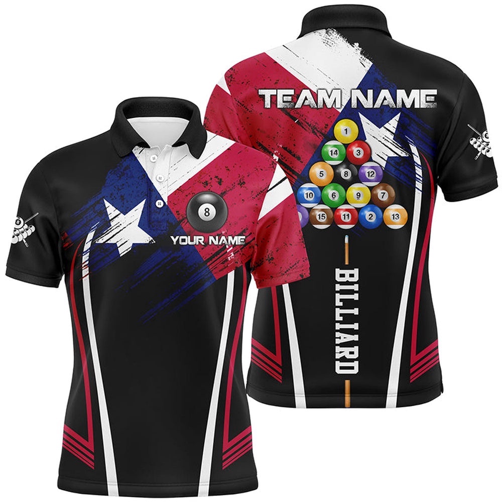 Personalized Texas Billiard Polo Polo Shirts Custom Patriotic Billiard Texas Flag Shirts, Personalized Billiard Polo Shirt Personalized Texas Billiard Polo Polo Shirts Custom Patriotic Billiard Texas Flag Shirts, Personalized Billiard Polo Shirt