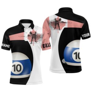 Personalzied Canadian Flag 10 Ball Billiard 3D&hellip;