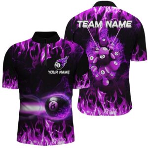 Purple 8 Ball Fire Smoke Pattern 3D&hellip;