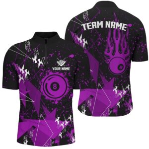 Purple Grunge Best Custom Billiard Jerseys For&hellip;