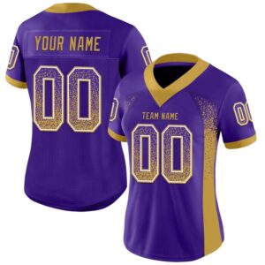 Purple Old Gold White Mesh Drift Fashion Football Jersey Personalized Football Jersey Football Team Jersey Football Outfits 2 u5rjmk.jpg