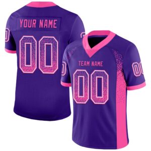 Purple Pink White Mesh Drift Fashion Football&hellip;