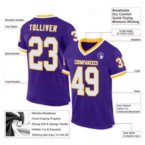 Purple White Gold Mesh Authentic Throwback Football Jersey Personalized Football Jersey Football Team Jersey Football Outfits 2 qz5v6b.jpg