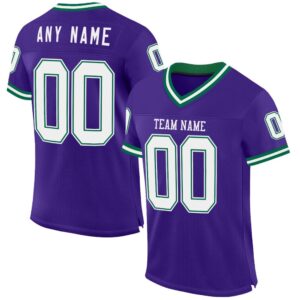 Purple White Kelly Green Mesh Authentic Throwback&hellip;