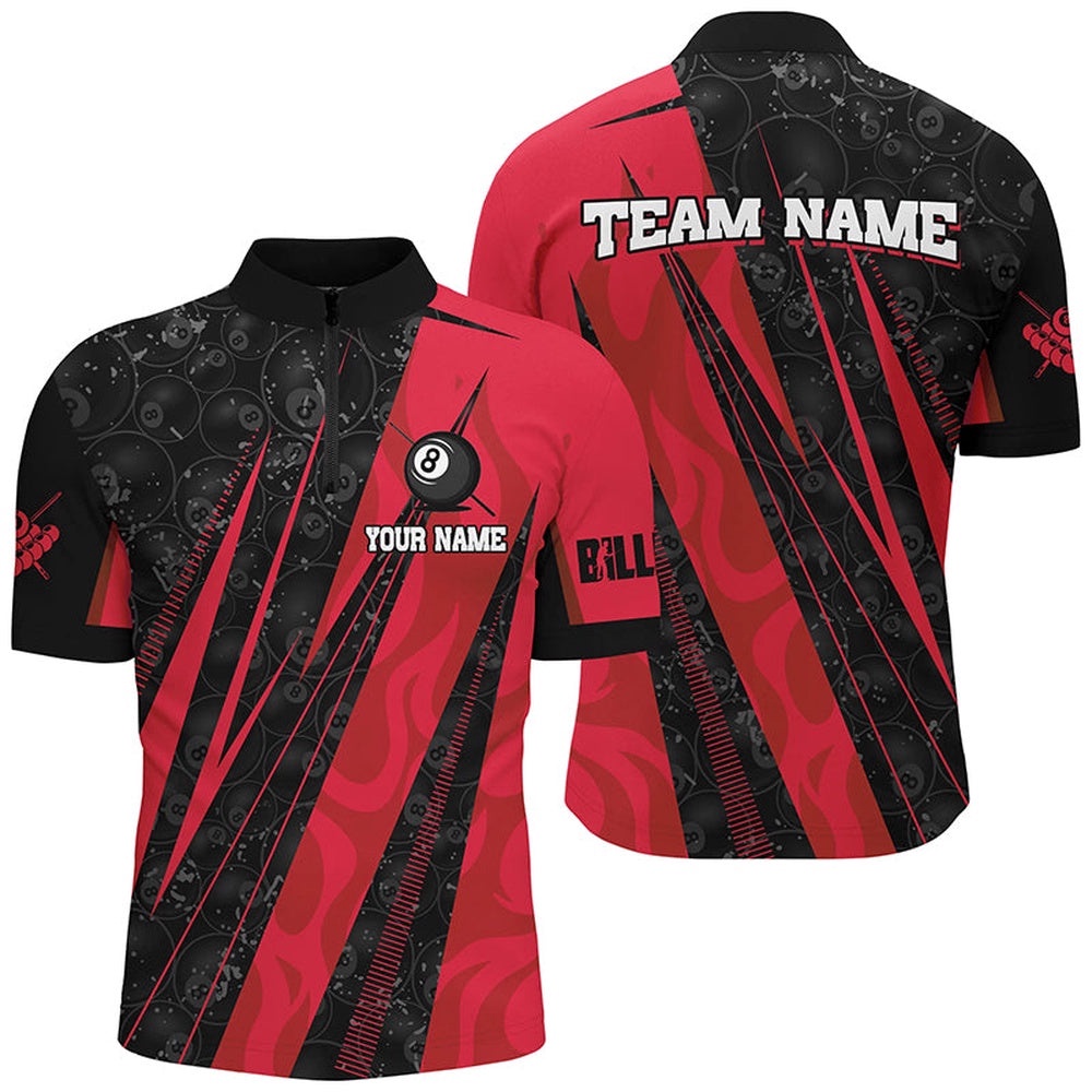 Red Billiard Tournat Sport Shirts, Best Billiard Team Jerseys Uniform, Personalized Billiard Team Jersey Shirt Red Billiard Tournat Sport Shirts, Best Billiard Team Jerseys Uniform, Personalized Billiard Team Jersey Shirt