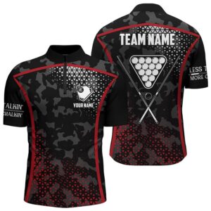 Red Black 8 Ball Pool Jersey Shirts,&hellip;