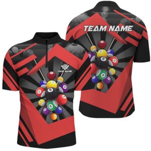 Red Jerseys Billiard Balls Jersey & Jersey&hellip;