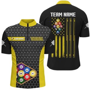 Retro US Flag 9 Ball Pool Billiard&hellip;