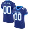 Royal White Gold Mesh Authentic Football Jersey, Personalized Football Jersey, Football Team Jersey, Football Outfits