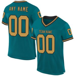 Teal Old Gold Black Mesh Authentic Throwback&hellip;