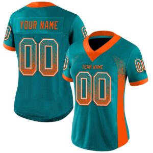 Teal Orange White Mesh Drift Fashion Football Jersey Personalized Football Jersey Football Team Jersey Football Outfits 2 hhuree.jpg