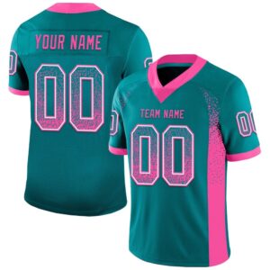 Teal Pink White Mesh Drift Fashion Football&hellip;
