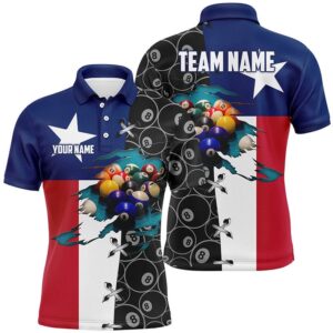 Texas Flag Custom 8 Ball Pattern Pool&hellip;