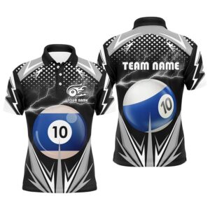 Thunder Black 10 Ball Billiard 3D Polo&hellip;