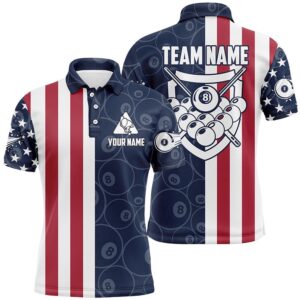 US Flag 8 Ball Pattern Billiard 3D&hellip;