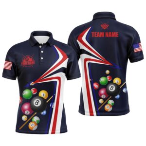 US Flag Billiard Balls 3D Polo Shirts,&hellip;