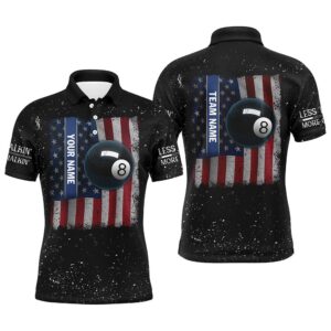 US Flag Patriotic 8 Ball Pool Billiards&hellip;