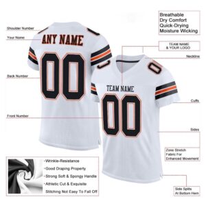 White Black Orange Mesh Authentic Football Jersey Personalized Football Jersey Football Team Jersey Football Outfits 2 yphxdd.jpg