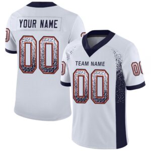 White Navy Orange Mesh Drift Fashion Football&hellip;