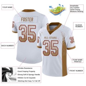 White Old Gold Red Mesh Drift Fashion Football Jersey Personalized Football Jersey Football Team Jersey Football Outfits 3 jeldma.jpg