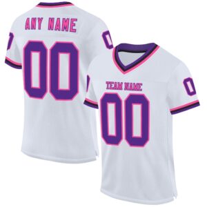 White Purple Pink Black Mesh Authentic Throwback&hellip;