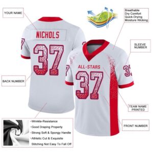 White Scarlet Royal Mesh Drift Fashion Football Jersey Personalized Football Jersey Football Team Jersey Football Outfits 3 bjdmp7.jpg
