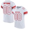 White White Royal Mesh Authentic Football Jersey, Personalized Football Jersey, Football Team Jersey, Football Outfits