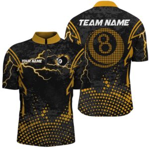 Yellow 8 Ball Point Billiard Jerseys Shirts&hellip;