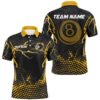 World Billiards Championship Custom Name 3D All Over Print Billiards Team Shirts, Personalized Billiard Polo Shirt