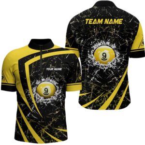 Yellow Glass Break 9 Ball Billiard 3D&hellip;