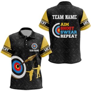 Aim Shoot Swear Repeat Archery Target Custom&hellip;