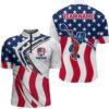American Flag Bowling Shirts Unisex Bowling Team Jersey For Men & Women, Custom Bowling Team Jersey Shirt