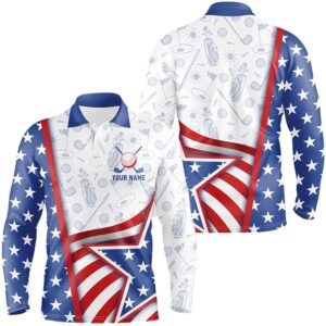 American Flag Men s Golf Polo Shirts Custom Golf Pattern Outfit For Men Best Patriotic Golf Wears Golf Polo Shirt Golf Shirts 2 fdpvmn.jpg